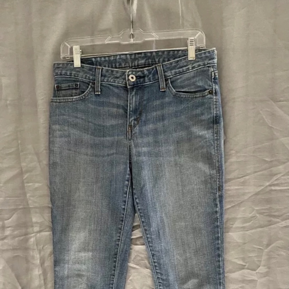 Levi's 552 Mid-Rise Straight Women Size 6L Blue Jeans